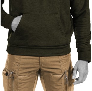 UF PRO Džemperis HawK Raider Hoodie Brown Ruda