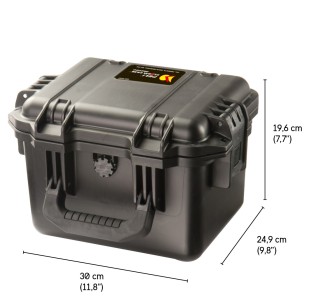 Lagaminas Peli 2075 Case W/Foam juodas