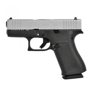 Pistoletas GLOCK 43X R/FS silver slide