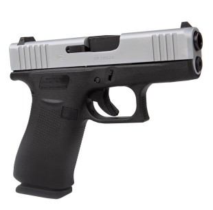 Pistoletas GLOCK 43X R/FS silver slide