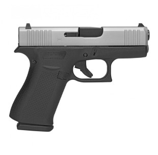 Pistoletas GLOCK 43X R/FS silver slide