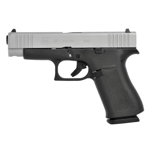 Pistoletas GLOCK 48 FS silver slide