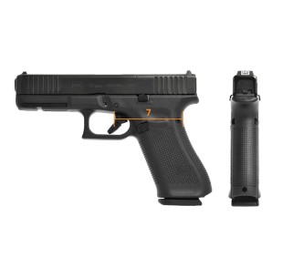 Pistoletas GLOCK 17 Gen5/MOS/FS
