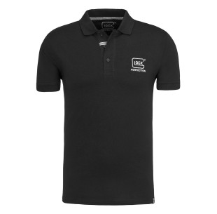 GLOCK Polo marškinėliai 1121 POLO Juoda