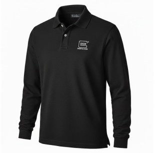 GLOCK Marškinėliai ilgomis rankovėmis 8338 POLO Juoda