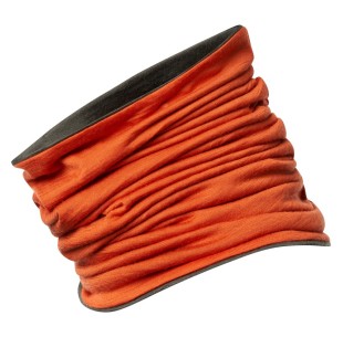 Kaklaskarė THERMOWAVE dvipusė MERINO green/orange
