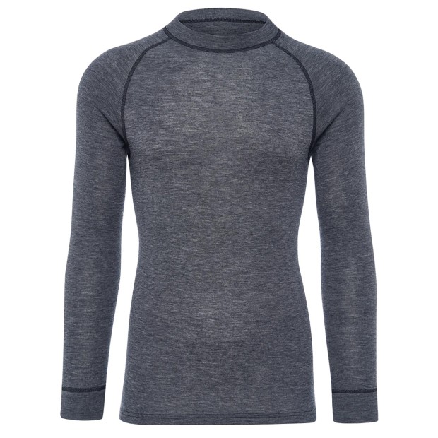 THERMOWAVE Marškinėliai MERINO WARM ACTIVE Pilka