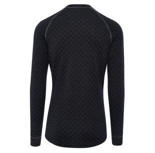 THERMOWAVE Marškinėliai MERINO XTREME Juoda