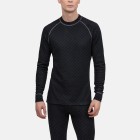 THERMOWAVE Marškinėliai MERINO XTREME Juoda