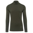 THERMOWAVE Marškinėliai MERINO XTREME 1/2 zip Chaki