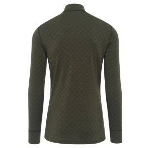 THERMOWAVE Marškinėliai MERINO XTREME 1/2 zip Chaki