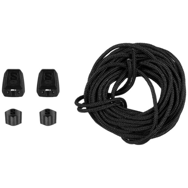 Batų raišteliai Salomon Quicklace kit juodi