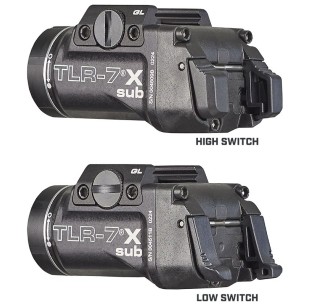 Prožektorius Streamlight TLR-7 SUB H11