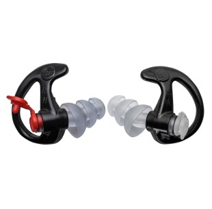 SUREFIRE Apsauga nuo garso ausims EP4, juoda, dydis L Juoda