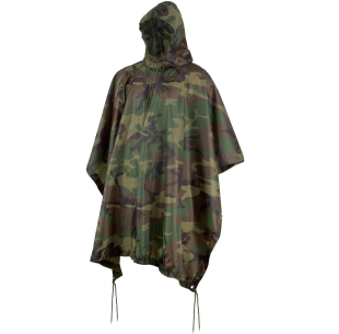 "Palapinsiaustė MF ""US PONCHO"" woodland"