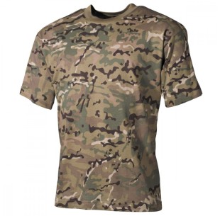 MAX FUCHS Marškinėliai MF US CLASSIC STYLE Camo Multicam