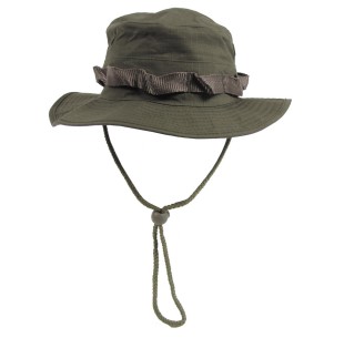 MAX FUCHS Panama MF BUSH HAT Žalia