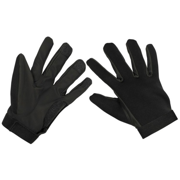 MAX FUCHS Neopreninės pirštinės MF 15803A Juoda