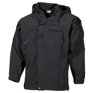 "Striukė MF ""SOFTSHELL PCU Level 5"" juoda dydis M"