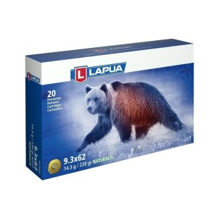 Šovinys LAPUA 9,3x62 Naturalis 14,3g