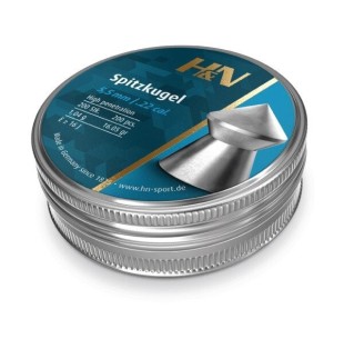 "Kulkelės H&N ""SPITZKUGEL"", 5.5mm, 200 vnt."