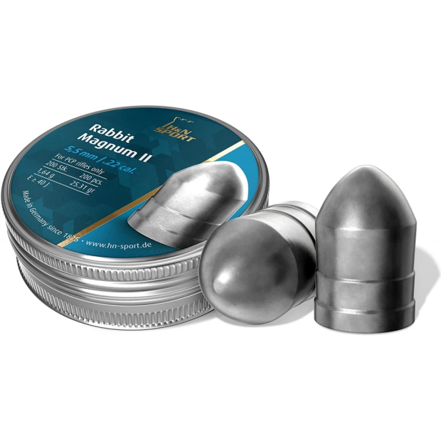 "Kulkelės H&N ""RABBIT MAGNUM II"", 5.5mm, 200 vnt."