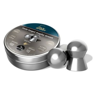 "Kulkelės H&N ""FIELD TARGET TROPHY GREEN"" 4.5mm, 200vnt"