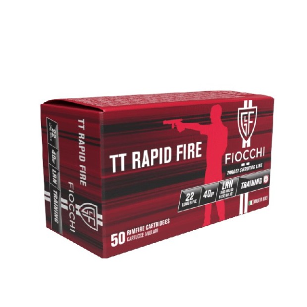 Šovinys FIOCCHI 22LR TT Rapid fire 50 vnt.