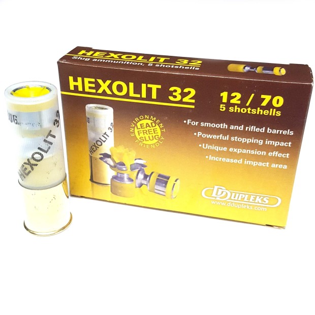 "Šovinys DDUPLEKS ""HEXOLIT 32"" 12/70 kal."