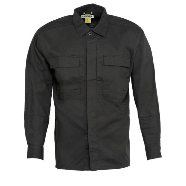 FIRST TACTICAL Marškiniai V2 BDU L/S juodi L Juoda