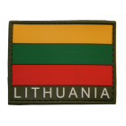 "Antsiuvas su velcro ""LIETUVA"" 65x50mm"