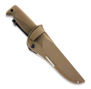 Peilis Peltonen Sissipuukko M07 FJP138 black ceracote, coyote
