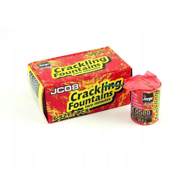 "Fejerverkas ""JC08 TWO MINUTES CRACKLING"""