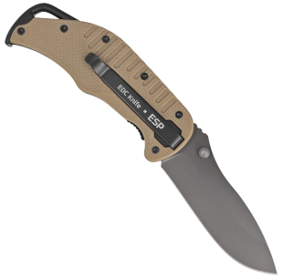 Peilis ESP EDC EK-KB-01 khaki