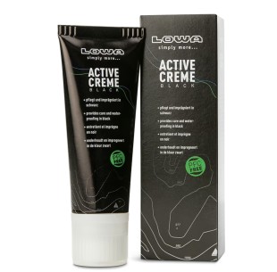 Batų tepalas LOWA ACTIVE CREME 75 ml juodas