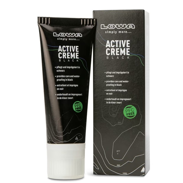 Batų tepalas LOWA ACTIVE CREME 75 ml juodas