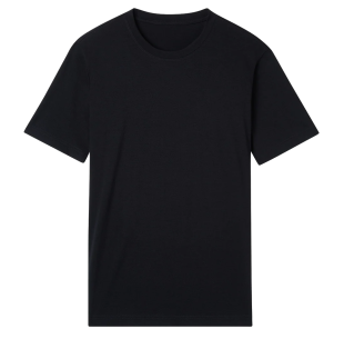 THERMOWAVE Marškinėliai MERINO LIFE Juoda