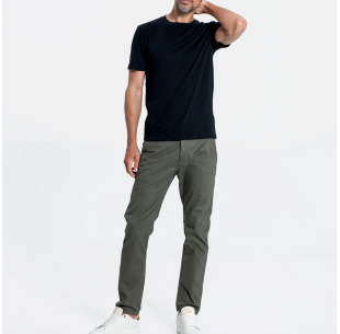 THERMOWAVE Marškinėliai MERINO LIFE Juoda