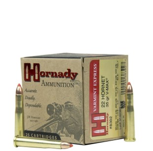 "Šovinys HORNADY ""V-MAX"" 2,26g. kal.22 Hornet"